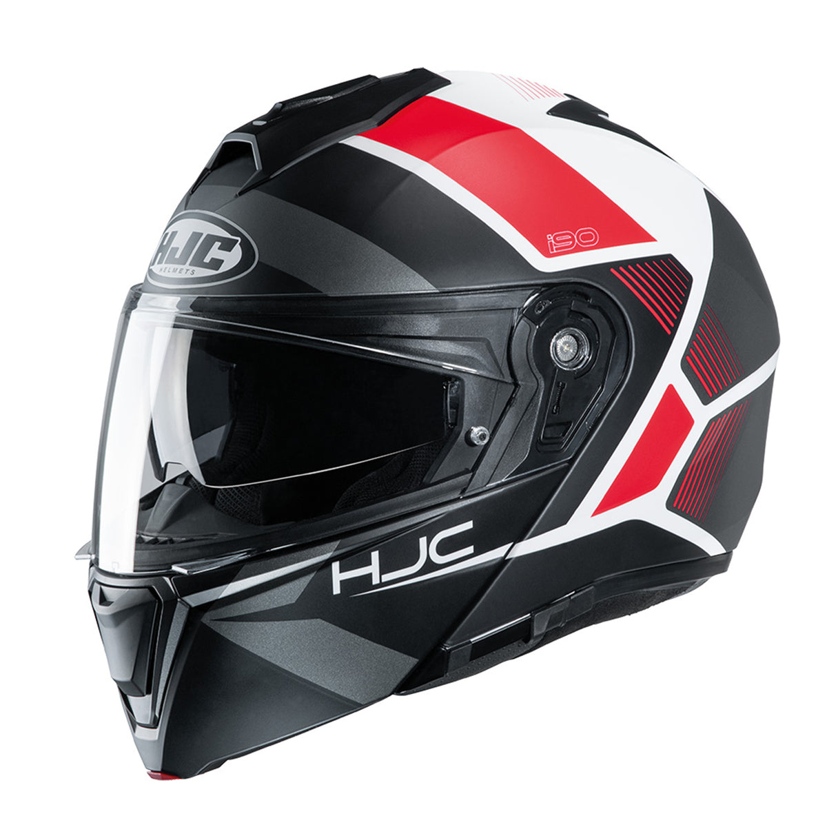 HJC I90 Hollen Flip Front Helmet - MC1SF Red– MSG Bike Gear