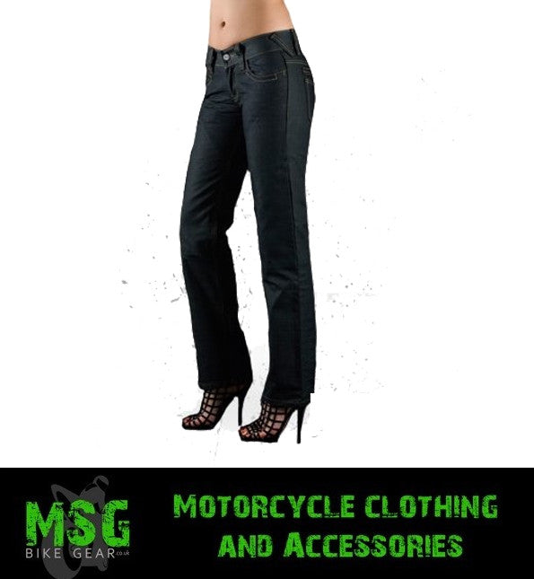 Hornee SA-W7 Pack Storm Ladies Blue Motorcycle Jeans– MSG Bike Gear