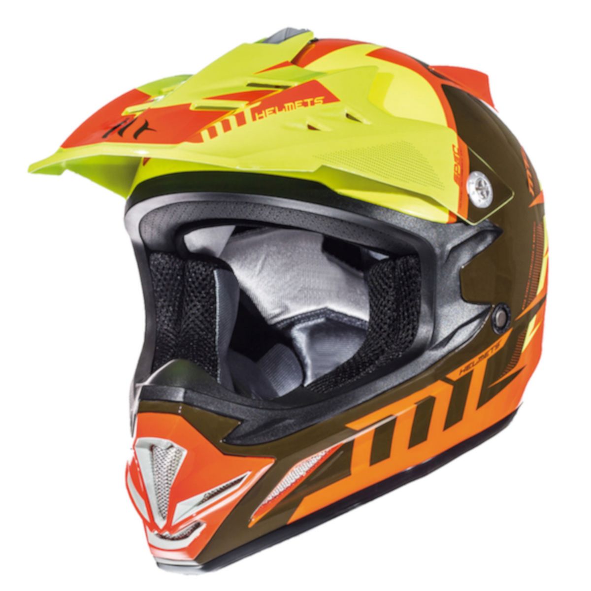 mt helmets orange